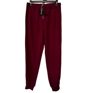 Coofandy Red Wine Sweatpants Small